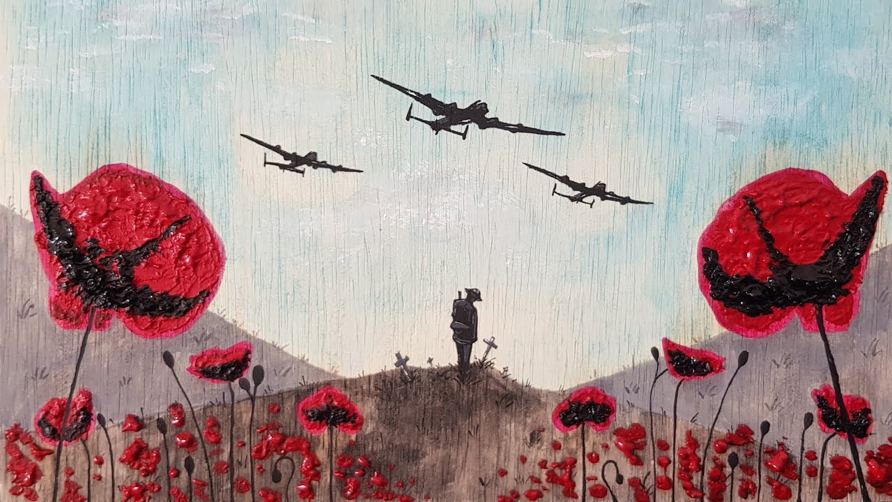 #Remembrance #Painting / Lest We Forget - YouTube