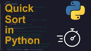Quick Sort Code in Python | Sorting Algorithms | Python Coding Tutorial | Python Coding Interview