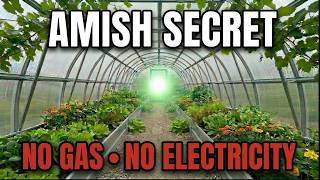 How Amish Greenhouses Grow Food Without Electricity — Why This Still Works