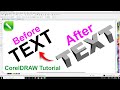 Best Text Effect in Coreldraw