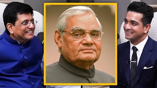 My Mentor Atal Bihari Vajpayee - Piyush Goyal Shares Heartfelt Stories