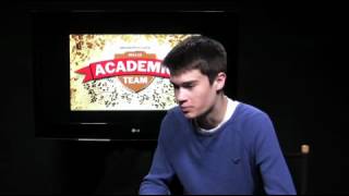 2012 Academic Team: Jonathan Vandermause