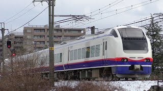 特急しらゆき3号新潟行き【4K】E653系H203編成信越本線下り53M