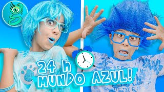 24 HORAS en un MUNDO AZUL!!