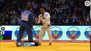 WCJudo 2014, M. EBINUMA (Jpn) Vs M. PULYAEV (Rus)