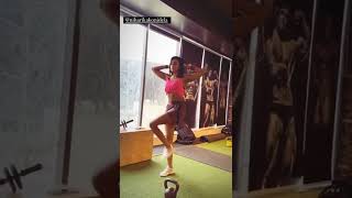 Niharika Konidela Early Morning Scenario of Workouts in Gym Latest Video