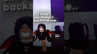 I got backstabbed by Kim 😔?!// Roblox edit //