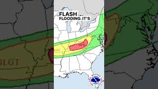 Heavy rain and flash flooding for the Ohio River Valley Thursday, July 27.