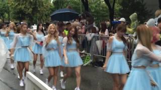 [HD Fancam] 160826 Music Bank 우주소녀 WJSN 뮤직뱅크 출근길 직캠