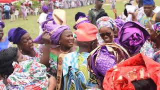 First Lady of Lagos State Mrs. Bolanle Ambode at Police Collage, Ikeja Lagos.