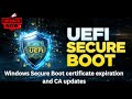 Secure Boot Certificates Expire in 2026 | Windows UEFI CA 2023 Update Explained