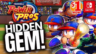 eBaseball Power Pros Is TOO GOOD For Just $1 On Nintendo Switch! (Hidden Gem)