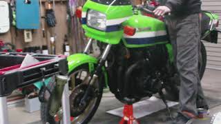 Z1000Rキャブ分解始動