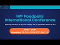 14th Foodpolis International Conference [Promo]