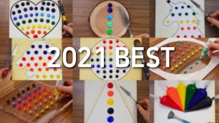 2021 BEST Acrylic Painting Tutorial Video｜Satisfying Relaxing ASMR