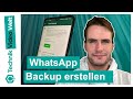 WhatsApp 💬 Chat Backup erstellen 🛠️