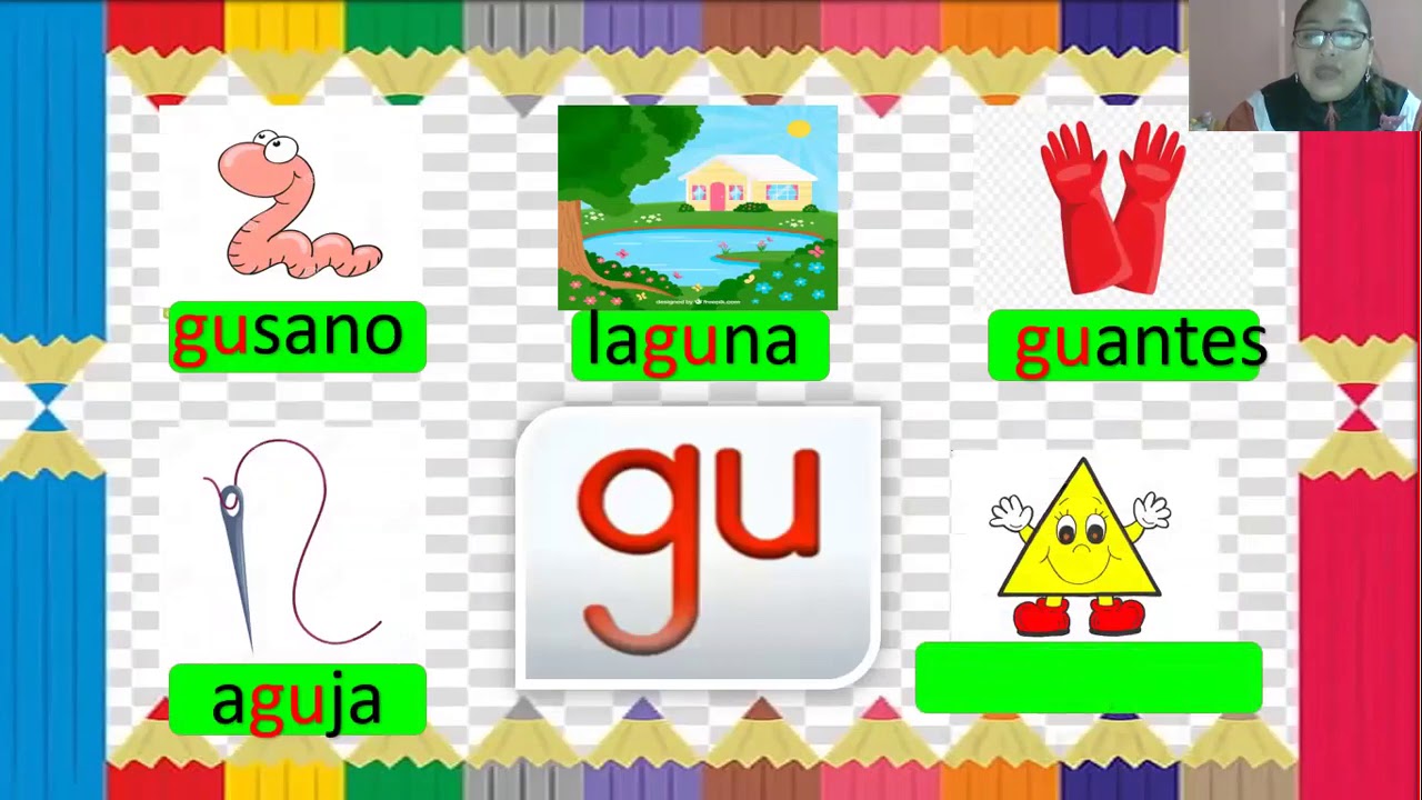 USO DE LAS SÌLABAS GA, GO, GU, GUE, GUI. - YouTube