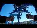 manta front row pov flying roller coaster 4k 60fps seaworld orlando 2020