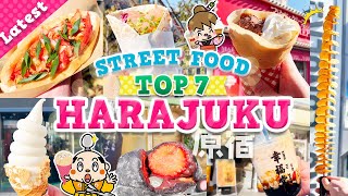 Tokyo Street Food Tour in Harajuku / Japan Travel Vlog