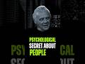 Psychology Secrets About People. Anthony Hopkins Motivational Speech. #motivation #motivationalquote