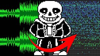 Megalovania but the audio is converted into PIANO NOTES