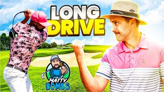 Ron vs Long Drive Athlete Matty Bombs