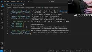 (LIVE) Coding a quadratic equation solver in Python