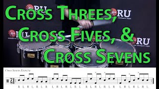 Marching Tenors - Cool Crossover Exercises - The Percussion Circle #1