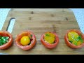 just put everything in a tomato and you will be delighted nutritious breakfast or snack recipe