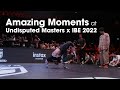 Amazing Moments at Undisputed Masters x IBE 2022 // .stance