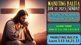 FSMJ | JANUARY 12, 2025 | DAILY MASS READING | SALITA NG DIYOS | ANG MABUTING BALITA NG PANGINOON