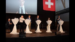 Pro Schweiz | Podiumsdiskussion mit Roger Köppel, Christoph Blocher, Thierry Burkart, Sanija Ameti