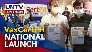 DILG urges LGUs to upload vaccination data for the VaxCertPH national launch