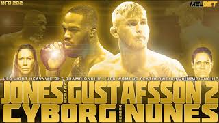 UFC 232: Jones vs Gustafsson 2 Predictions- Kamikaze Overdrive MMA #333