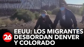 EEUU: Migrantes desbordan la capacidad de Colorado y Denver para atenderlos