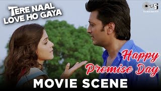 Chotu Promises To Marry Mili Movie Scene - Tere Naal Love Ho Gaya | Romantic Scene