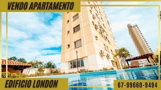 VENDIDO-EXCELENTE APARTAMENTO - EDIFÍCIO LONDON  MUITO ESPAÇO ÁREA DE LAZER - CAMPO GRANDE MS