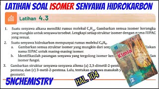 Latihan Soal Menentukan Isomer Senyawa Hidrokarbon || GRAFINDO