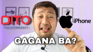 DITO SIM TO iPHONE DEVICES - GAGANA BA?