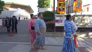 【大相撲 夏場所】11日目 力士出待ち 両国 東京Grand Sumo Tournament 2019/05/22 Ryougoku Tokyo,Japan #大相撲 #夏場所 #五月場所