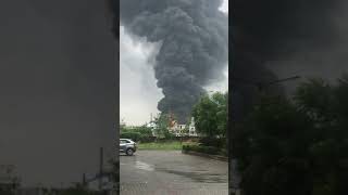 Big Explosion in Pharmaceutical Factory Mubarikpur Derabassi Punjab