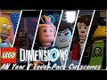 LEGO Dimensions - All Year 1 Level Packs' Cutscenes