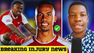 BREAKING NEWS| Gabriel INJURED. Withdraws From Brazil| Latest Arsenal News!