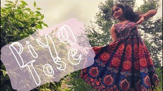 Piya Tose Naina Lage Re | Semi-Classical Dance Cover by Shayna Jain | Guide