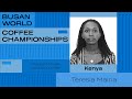 Teresia Maina, Kenya | 2024 World Barista Championship | Round One