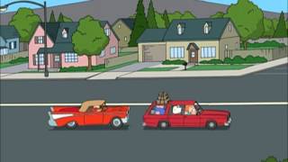Family Guy- Peter and Quagmire Car Fight- HD*