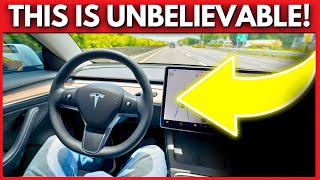 Tesla’s SELF-DRIVING CAR Leaves Drivers SPEECHLESS!