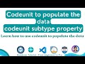 codeunit to populate the data | what is subtype property in codeunit | bc tutorial | al programming