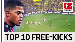 Top 10 Free-Kick Goals in 2018/19 - Alcacer, Bailey & Co.