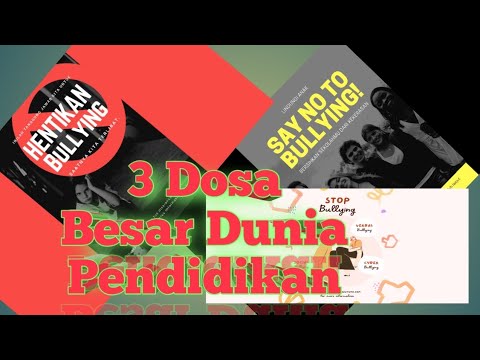 3 Dosa Besar Dunia Pendidikan - YouTube